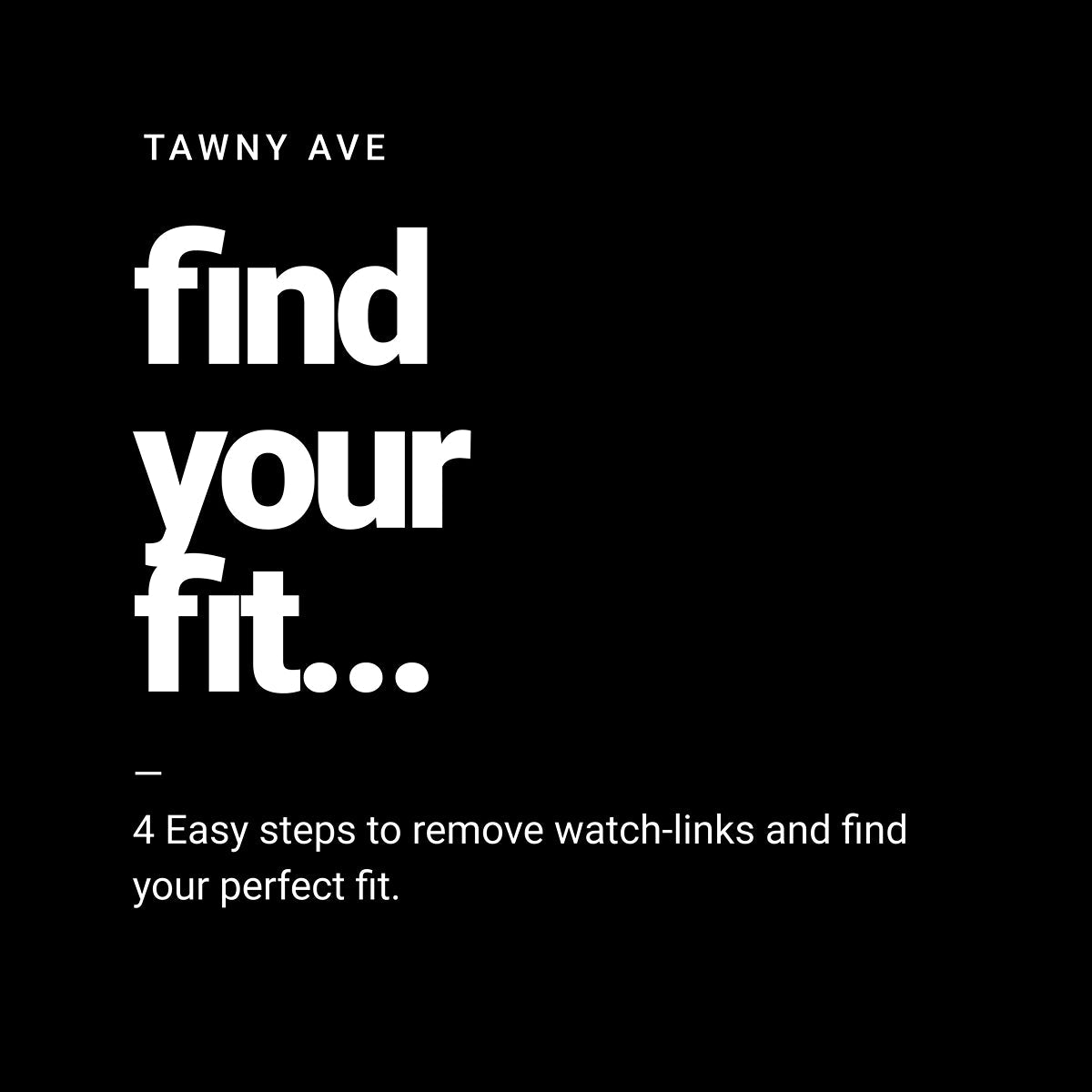 Easy 4-Step Process to Remove Watch Links